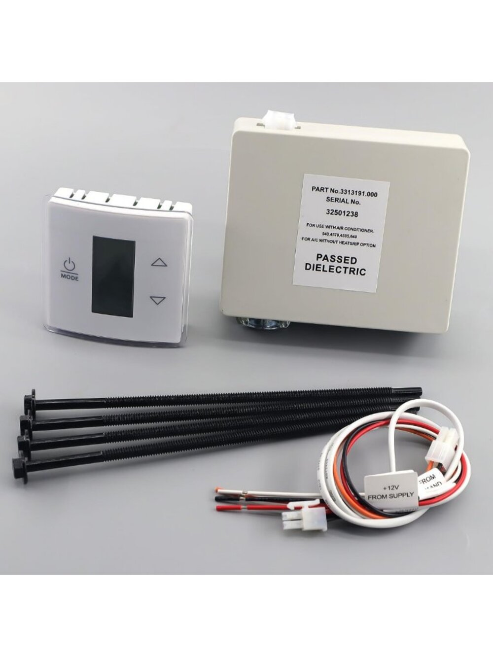 RV Wall Thermostat & Relay Box for Heat/Cool - Camper Air Conditioner Control